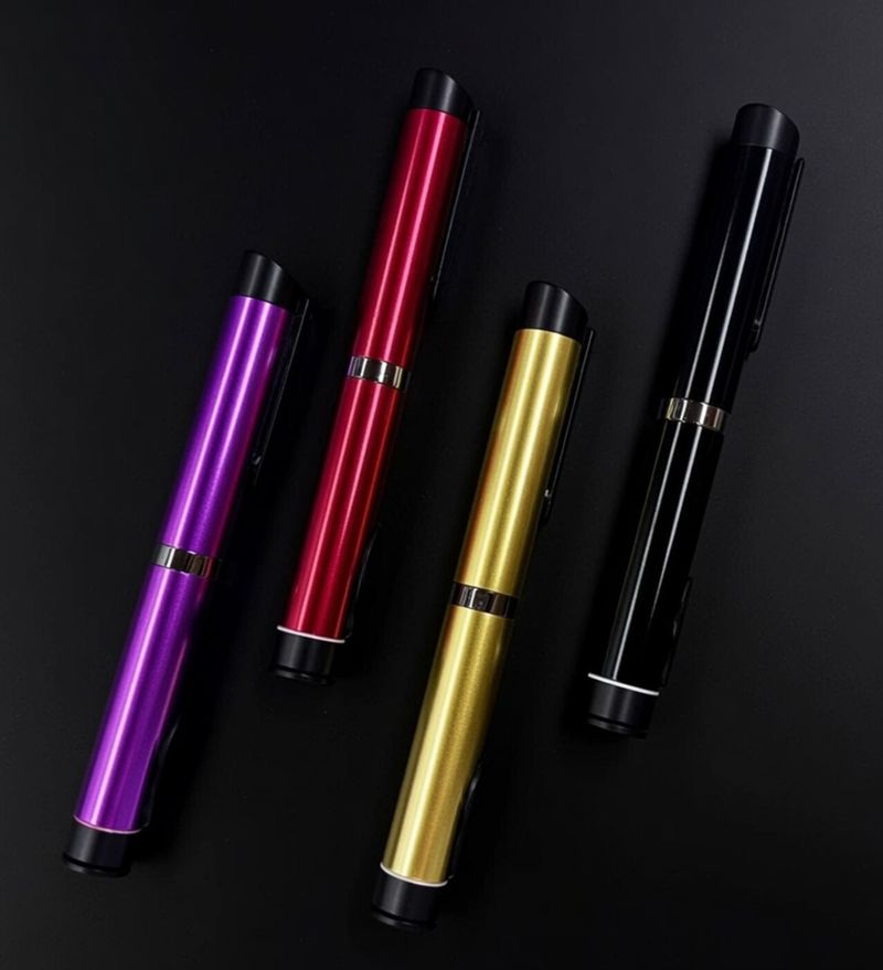 Reusable laboratory measuring pen for reconstituted research solutions