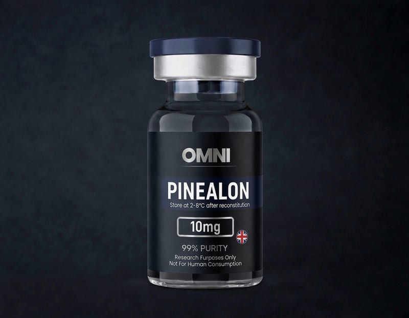 Pinealon 10mg research peptide vial — research grade, laboratory use only